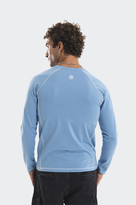 Remera Pulau Warmy Azul