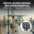 Tendedero Ropa Plegable Extensible 96 Cm 180° Ventosa Balcón Color Negro