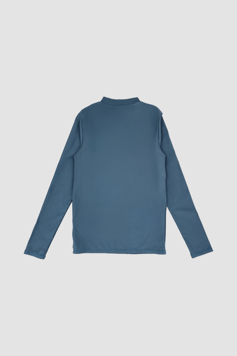 TSHIRT ZIPPER GRIS