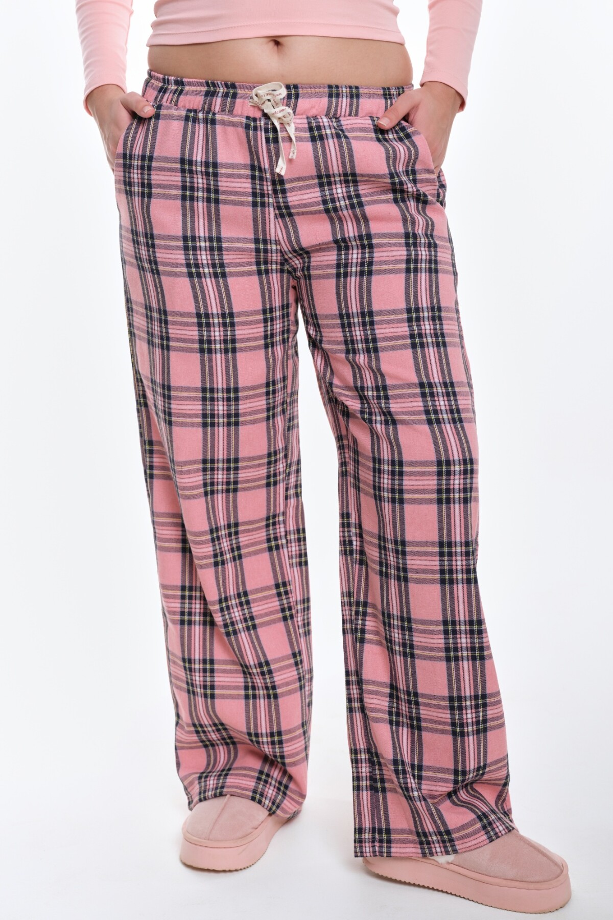 Pantalón Escoces Rosado