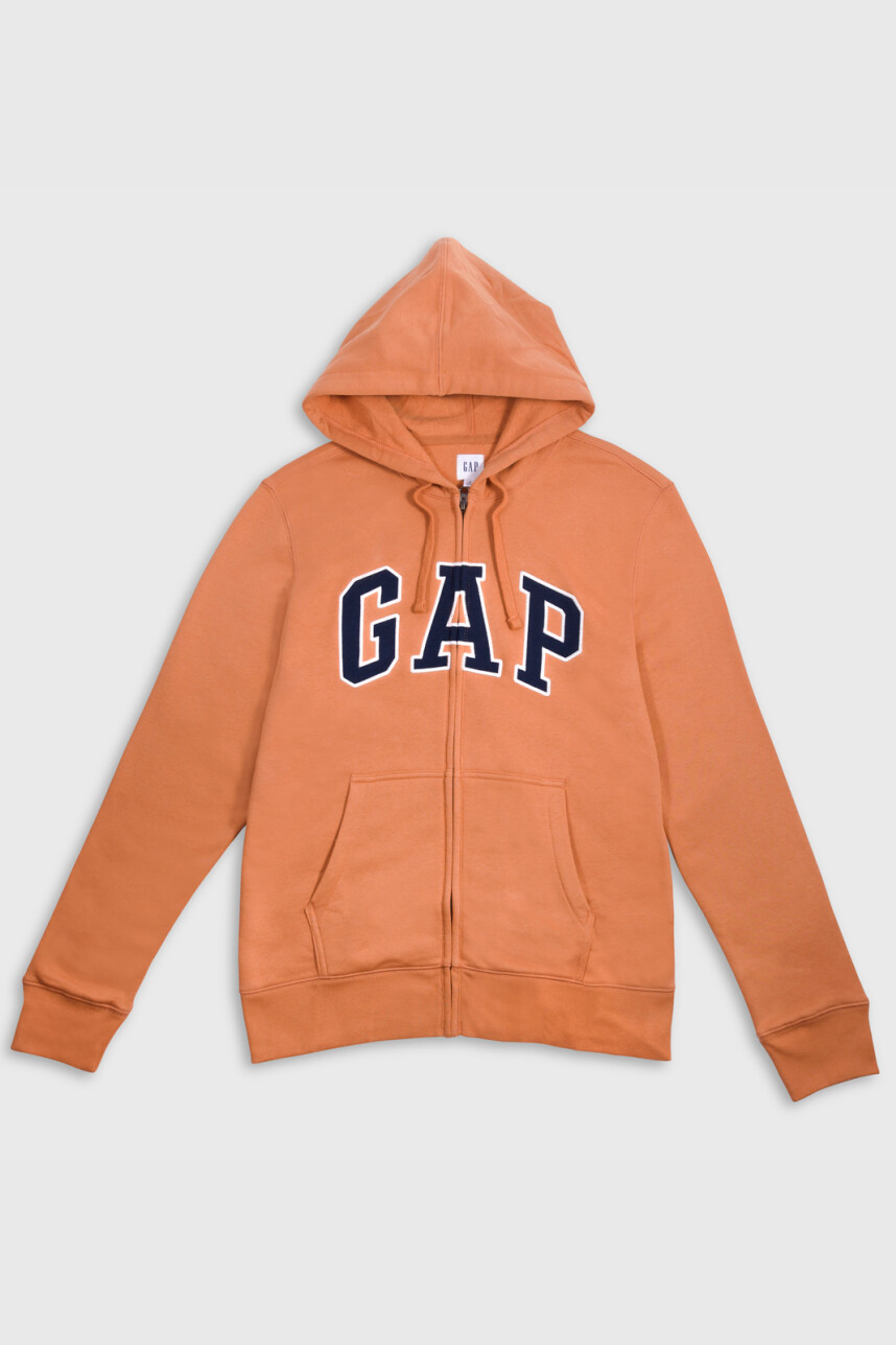 Canguro Con Cierre Logo Gap Hombre Tumeric 374