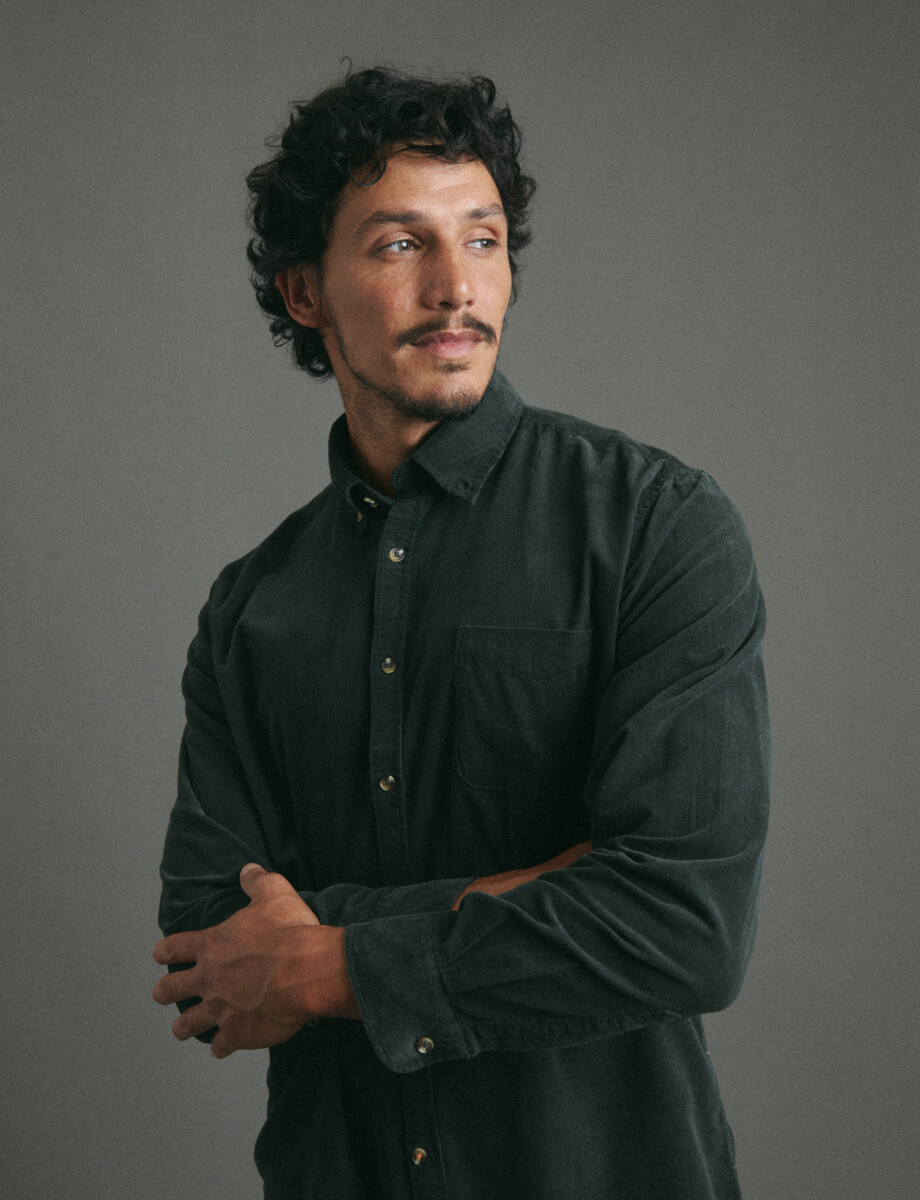 012613 CAMISA HARRY Verde