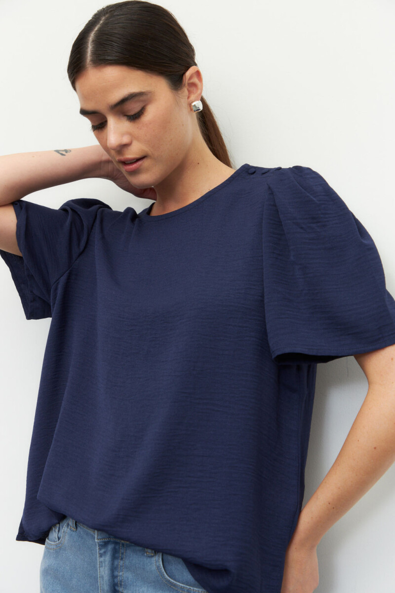TOP FERRADURA Azul Marino