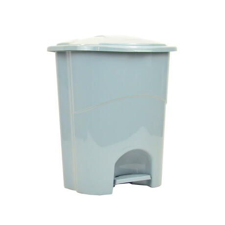 Tarro de residuos con pedal plástico 10 litros GRIS OSCURO