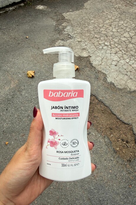 Imperfectos - Jabón íntimo rosa mosqueta Babaria x 300 ml Imperfectos - Jabón íntimo rosa mosqueta Babaria x 300 ml