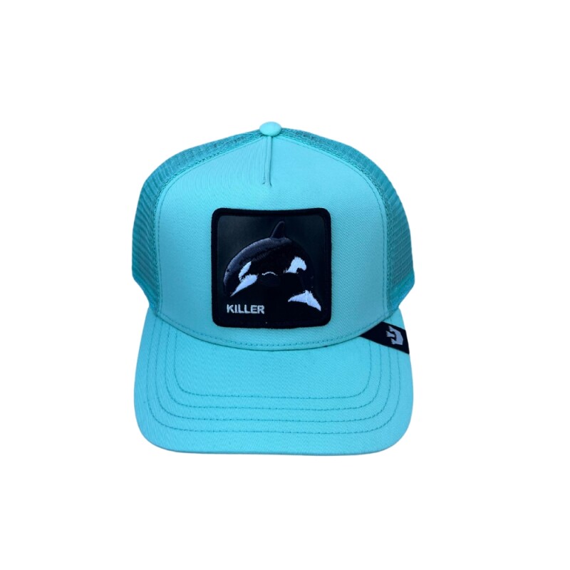 Gorra Goorin Bros Trucker Baseball - The Killer Orca Verde Agua