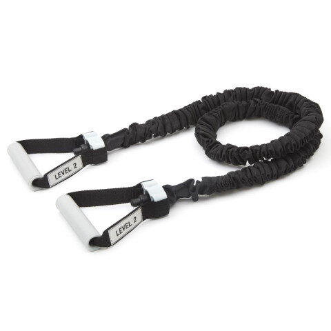 Banda de Resistencia Reebok PowerTube Nivel 2 Negro
