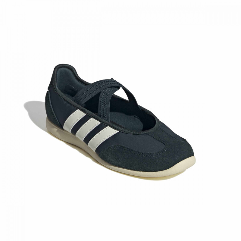 Championes Adidas BARREDA MARY JANE mujer JS2324 Verde-blanco