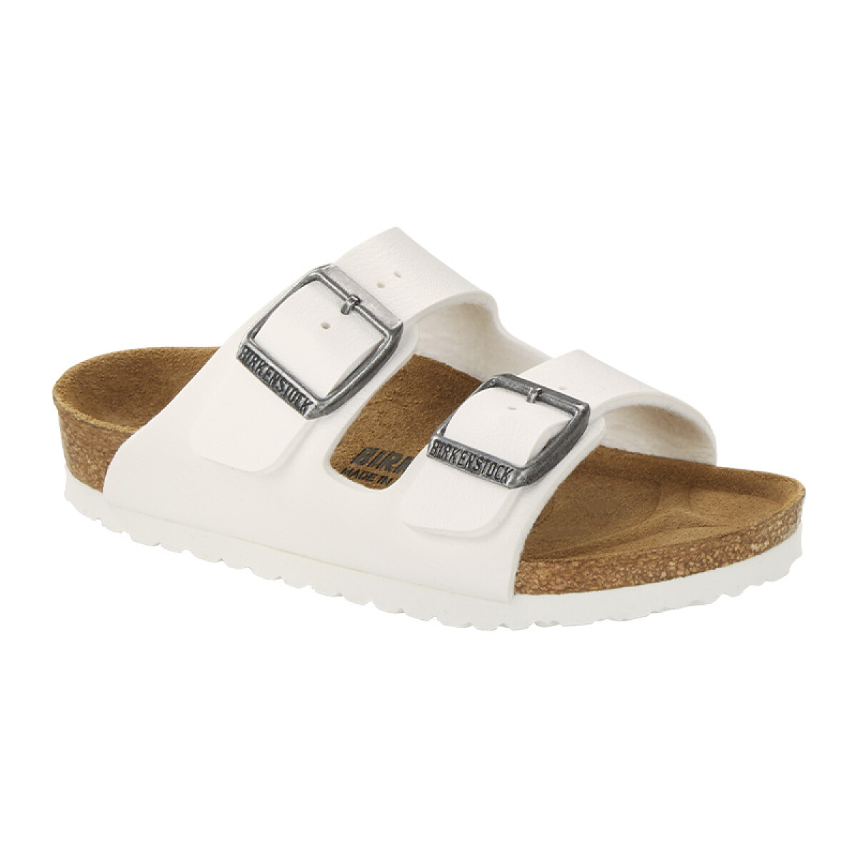 Sandalia Arizona Kids Birko-Flor - Estrecho - Blanco 
