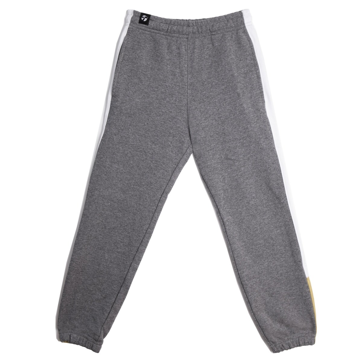 Pantalón Infantil Topper Jogger Kids - Gris - Blanco 