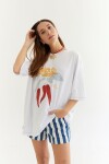 T-shirt Pimiento Blanco