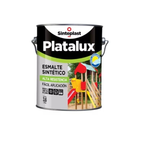 Esmalte Sintético Platalux Sinteplast -semi Mate Blanco 3.6l Esmalte Sintético Platalux Sinteplast -semi Mate Blanco 3.6l