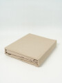 Sábanas 1 Plaza 144 Hilos Liso Taupe / Mink / Vison