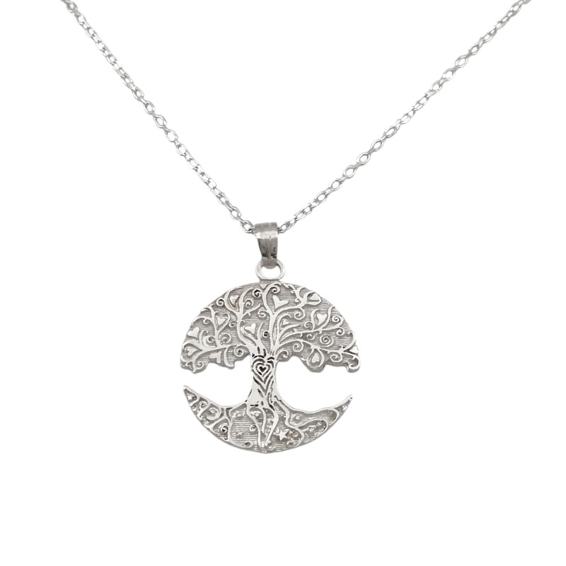 Dije Colgante Árbol de la Vida-Plata 925-Sin Piedra-CP3250 sinpiedra
