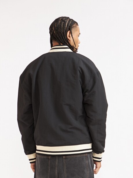 CAMPERA COLLAGE NEGRO