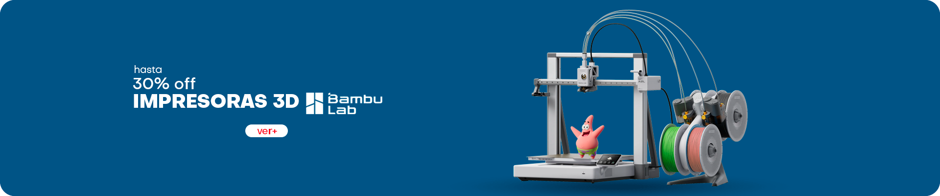 ¡Impresoras 3D en súper oferta!