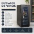 Enfriador De Vinos 12 Botellas Con Control De Temperatura Zln4681 ENFRIADORA DE VINOS ZILAN ZLN4681