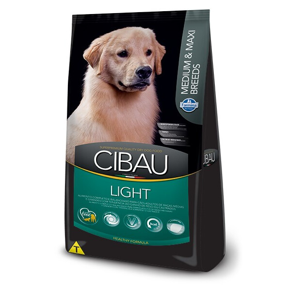 CIBAU LIGHT MEDIUM & MAXI 12KG CIBAU LIGHT MEDIUM & MAXI 12KG