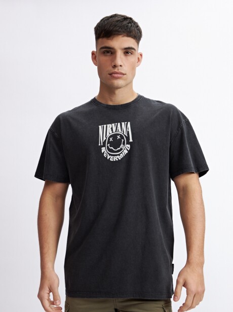 REMERA CARITA NEGRO