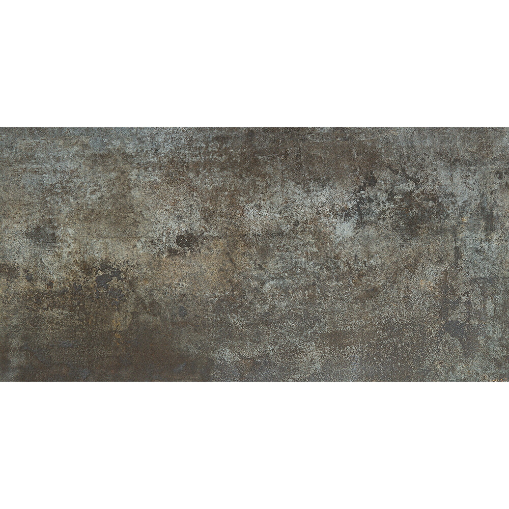 PORCELANATO RECTIFICADO RUSTY METAL COAL "A" 60X120 CM Porcelanato Rectificado Rusty Metal Coal "a" 60x120 Cm