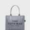 MARC JACOBS - THE LEATHER LARGE TOTE BAG Gris