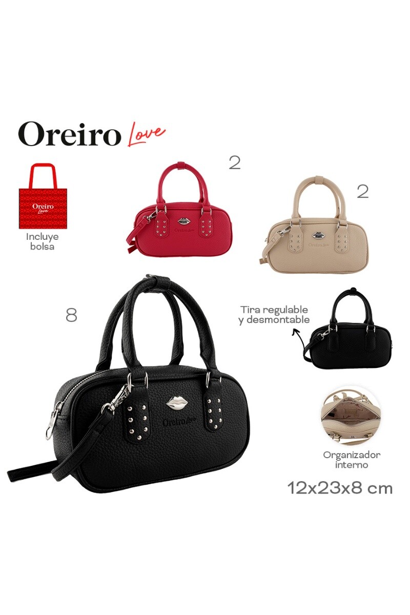 Cartera Las Oreiro Negro