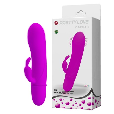 Mini Vibrador Doble Estímulo Pretty Love Caesar Mini Vibrador Doble Estímulo Pretty Love Caesar