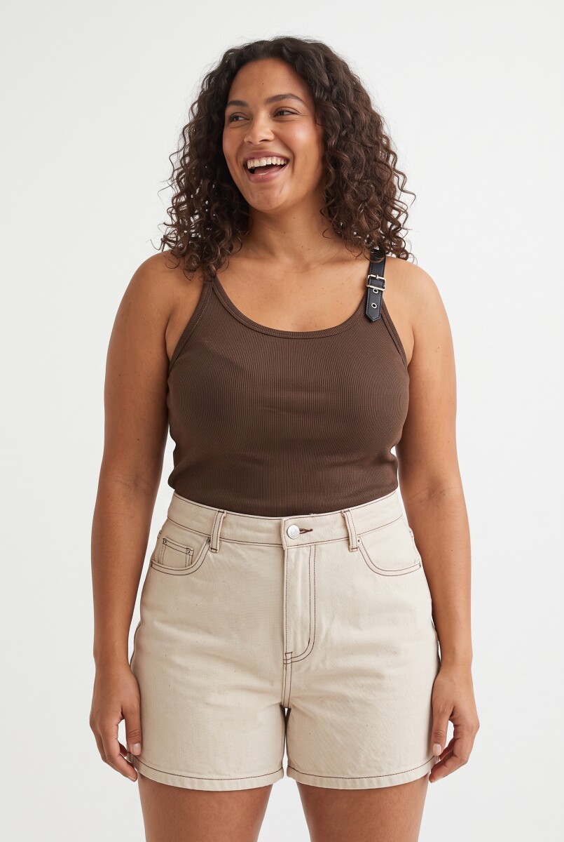 SHORT MACEIO - CRUDO 