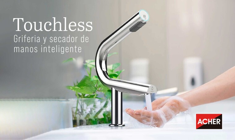 /// Touchless /// Grifería y secador de manos inteligente