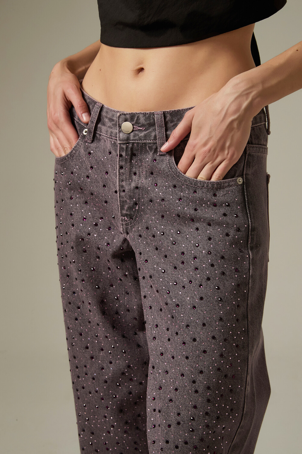 Pantalon Nerai Gris Medio