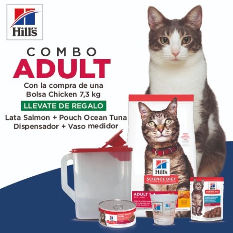 HILLS SD ADULT CAT FOOD 7.3KG + REGALOS Hills Sd Adult Cat Food 7.3kg + Regalos