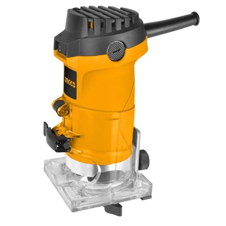 Fresadora router portátil Ingco 500W 6mm 1/4" Fresadora router portátil Ingco 500W 6mm 1/4"