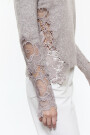 SWEATER LACE Beige
