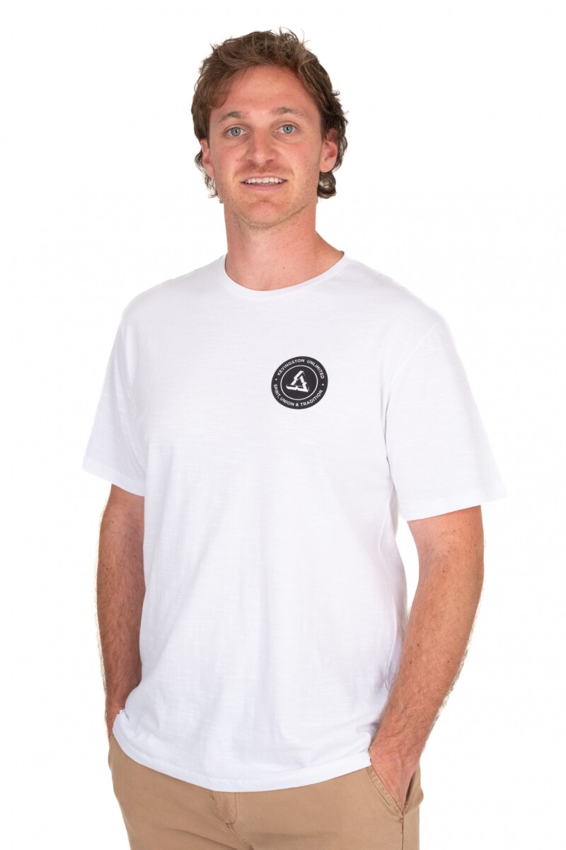 Camiseta Rugby Kevingston Garra Charrúa Blanca