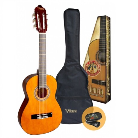 PACK GUITARRA CLÁSICA VALENCIA VC103K 3/4 NATURAL PACK GUITARRA CLÁSICA VALENCIA VC103K 3/4 NATURAL