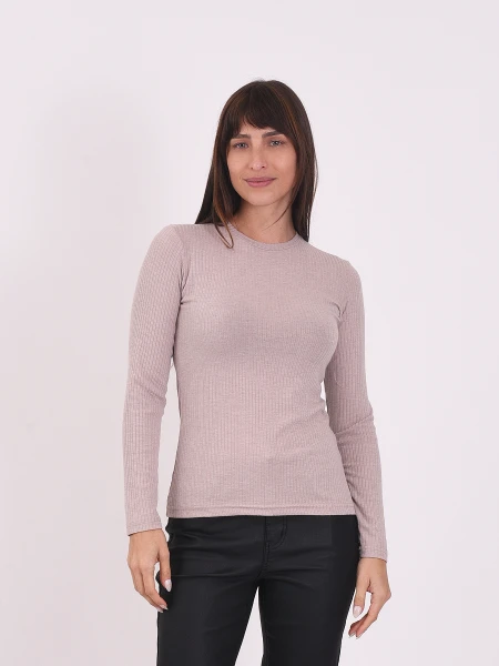 REMERA BASICA MILAN NUDE