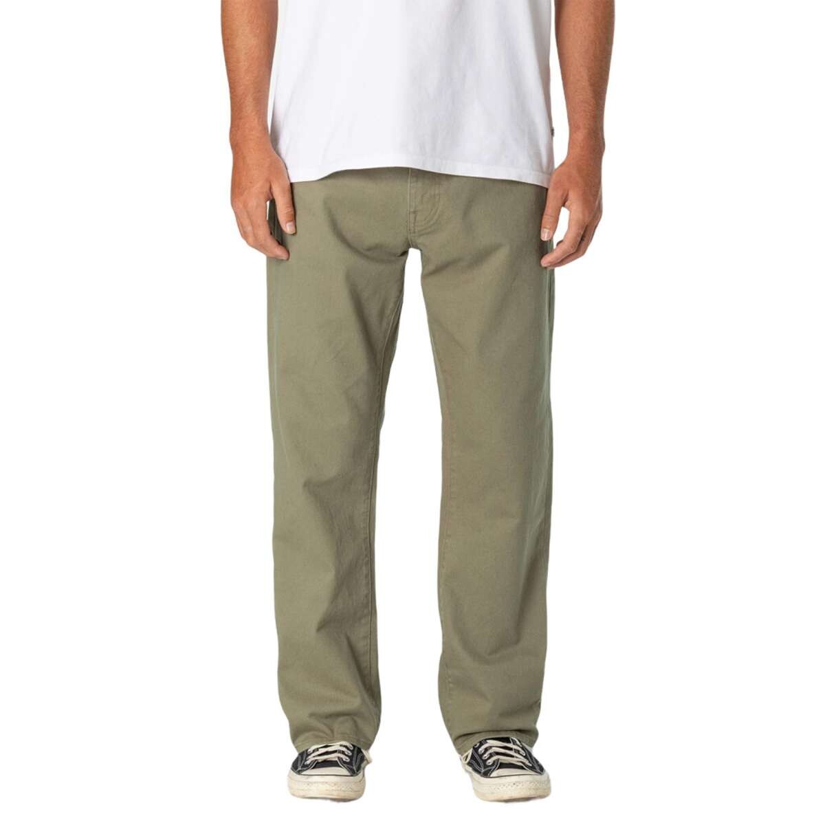 Pantalon Katin George 64 Relaxed Bull Denim - Verde 