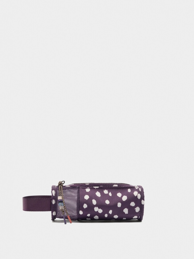 Estuche De Nylon Estampado multicolor
