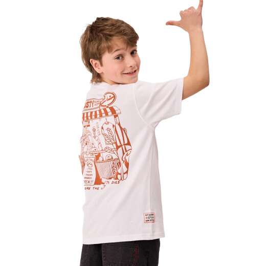 Remera Rusty de niño Surfside - Blanco Remera Rusty de niño Surfside - Blanco