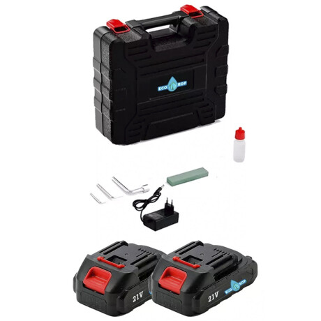 Tijera para Podar Brushless 32mm 21V EcoDrop con 2 Baterias Tijera para Podar Brushless 32mm 21V EcoDrop con 2 Baterias