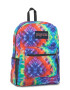 MOCHILA JANSPORT CROSS TOWN RED MULTI HIPPIE DAYS