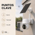 Cámara de Seguridad G-Power PTZ 4G Solar 4MP IP66 Blanco