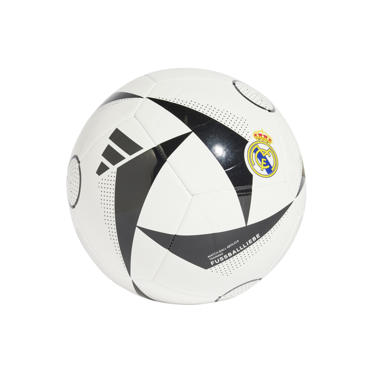 adidas PELOTA CLUB LOCAL REAL MADRID - White & Black 