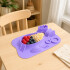 Plato Individual Silicona Marcus & Marcus Con Divisiones Violeta 1