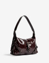 City Cartera Baguette Burgundy - Rojo Cereza