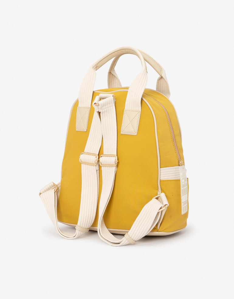 Mochilas Urbanas Mochila Rue Du Voyage - Amarillo Mostaza
