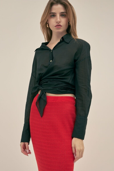 FEFE SHIRT Black