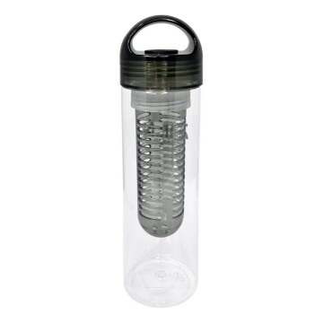 Botella Agua Con Infusor De Rusee 730 Ml Deporte Fruta Color Variante Negro