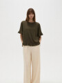 Blusa Abbas Verde Oliva Oscuro
