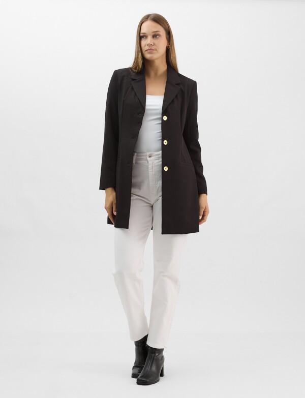 Blazer Office Largo NEGRO